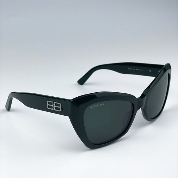 SALE! NEW Balenciaga BB0271S 004 Green Cat Eye Women Sunglasses